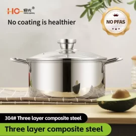 Wholesale High Quality Stainless Steel Stew Pot – Henguang Kitchen Cookware Manufacturer