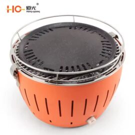 Wholesale Custom Charcoal Grill With fan Adjusting the Charcoal Fire