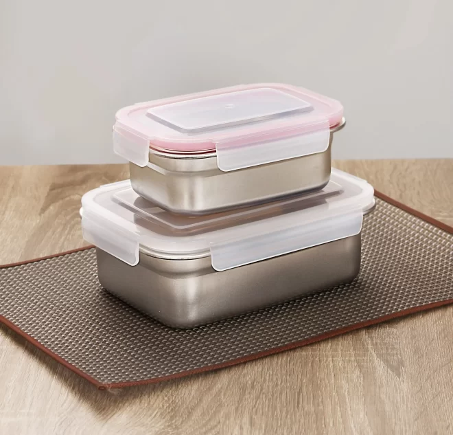 wholesale food container pink