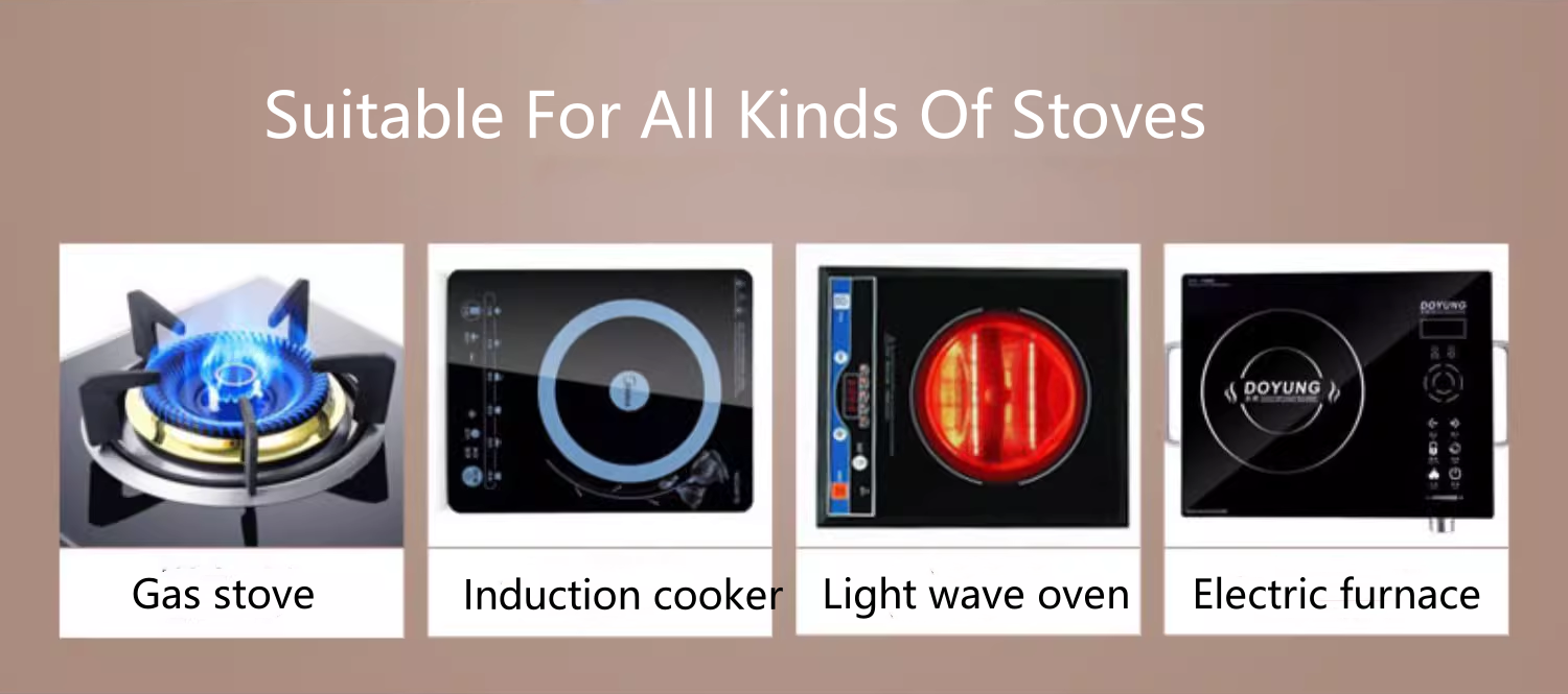 Suitable stoves for Thermal Cook Pot